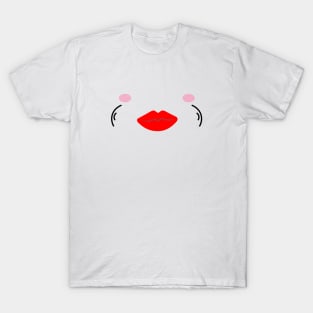 cutest red lip cartoon T-Shirt